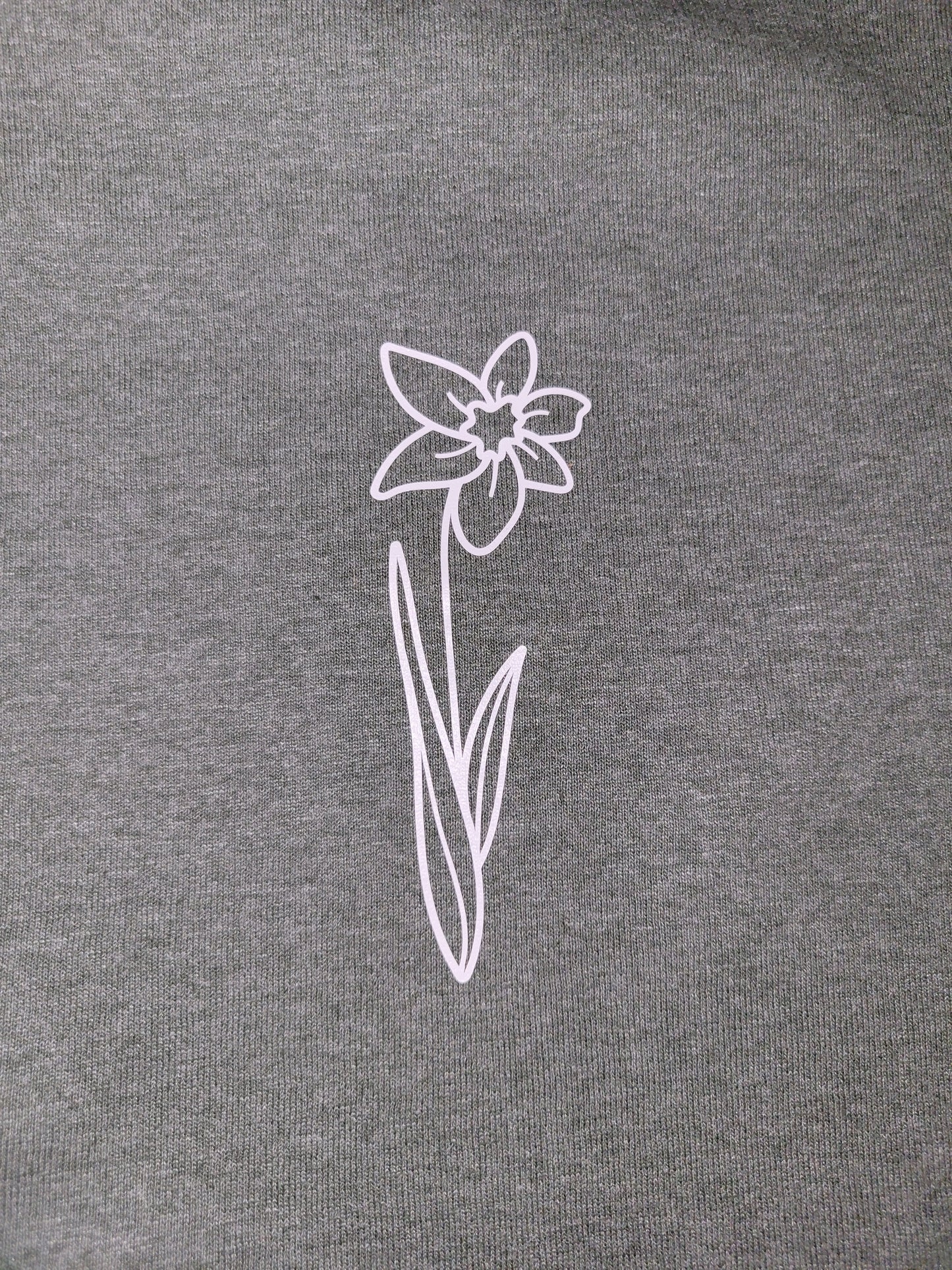 Birth Month Flower Tee - Perfect for Mother's Day!